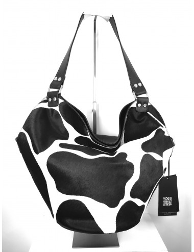 Bolso de piel y animal print